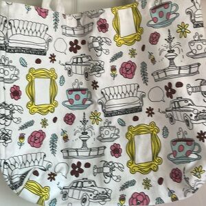 Friends Theme Canvas Tote